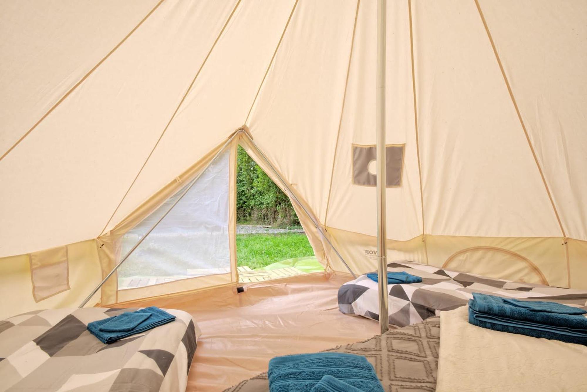 Tipi Experience L'Echappee Belle Hotel Saint-Maudez Exterior foto